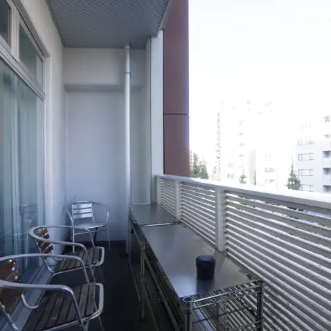 ベランダの様子